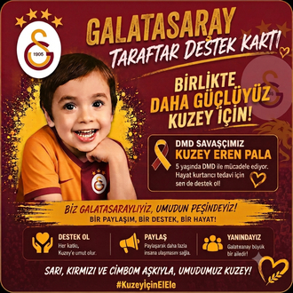 GALATASARAY TARFTAR DESTEK KARTI