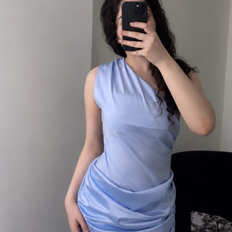 Saten elbise