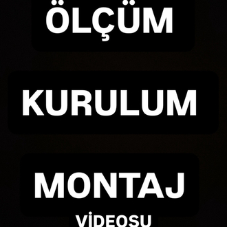 ÖLÇÜM & KURULUM & MONTAJ