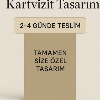 100 Adet Çift Yönlü Kartvizit Baskı 52x82 mm – 350 Gr Kuşe Parlak Selefon