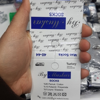 Çoraplı Etiketi