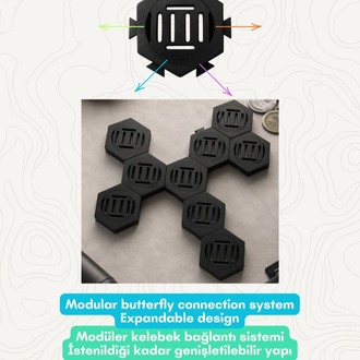 Modular Medal Holder Set (10-Pieces) | Başarı Dünyası