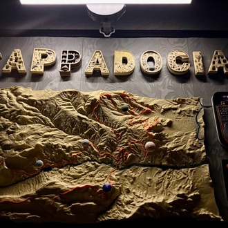 CAPPADOCIA | Personalized 3D Memory Frame-CAPPADOCIA | Kişiye Özel 3D Hatıra Tablosu-A2(42 x 59,