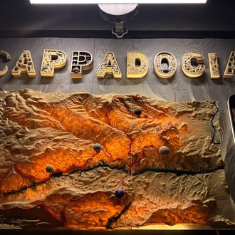 CAPPADOCIA | Personalized 3D Memory Frame-CAPPADOCIA | Kişiye Özel 3D Hatıra Tablosu-A2(42 x 59,