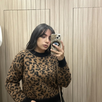 Leopar Yünlü Kazak