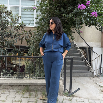 Comfort Line- Petrol Blue