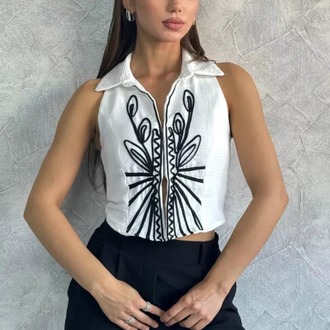 Asil Nakış Detaylı Gömlek