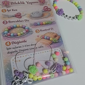  İsim kitli bileklik kiti ”