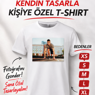 Kisiye ozel baskili tshirt
