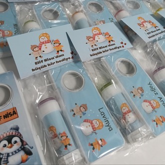 Kalem kutus ve kopuk baloncuk set