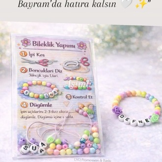  İsim kitli bileklik kiti ”