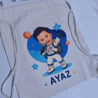 Kisiye ozel Resimli sirt cantasi