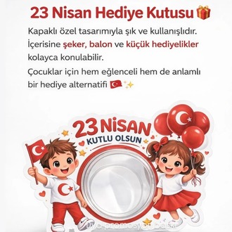 23 Nisan hediye kutusu