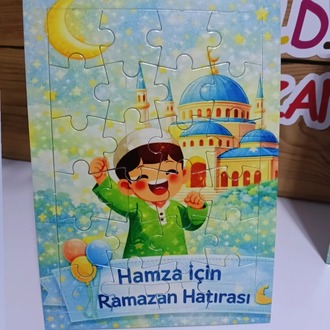 Kisiye ozel isimli ramazan temali puzzel