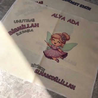 Baskılı beslenme örtüsü