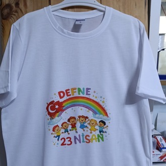 23 Nisan baskili T-shirt