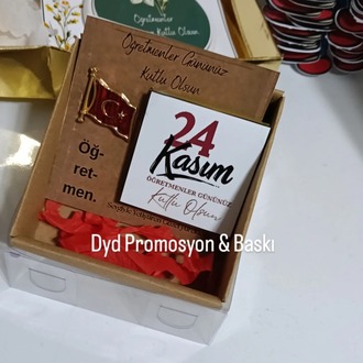 Ogretmenler gunu hediye seti