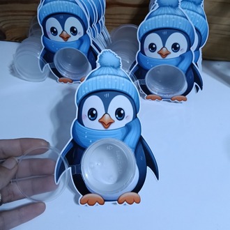 Karne hediyesi penguen seker kutusu