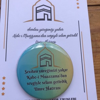 Buton Magnet açıcak hediyelik