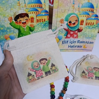 Baskili kese+tespih kiti