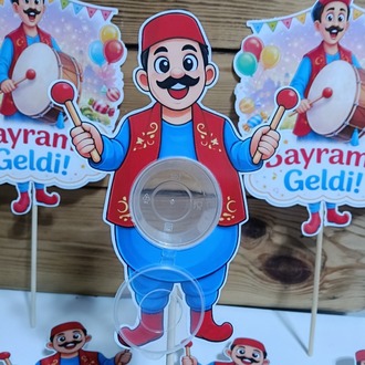 Bayram Davulcusu Şeker Kutusu
