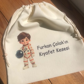 Baskılı kıyafet kesesi