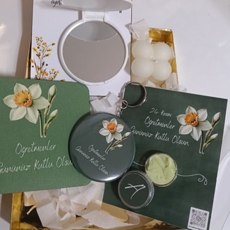 4. Set Ogretmenler gunu hediye seti