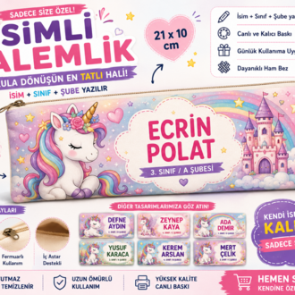 Kişiye özel kalemlik 21*10 cm