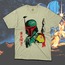 Star Wars Boba Fett White Oversize Unisex T-Shirt