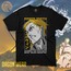 Attack on Titan Erwin Smith Oversize Siyah Tişört
