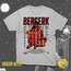 Berserk Guts and Casca Oversize Unisex White T-Shirt