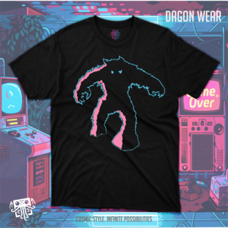 Space Invaders Monster Oversize Unisex T-Shirt