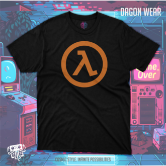 Half Life Logo Oversize Unisex T-Shirt