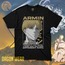 Attack on Titan Armin DW1 Oversize Siyah Tişört