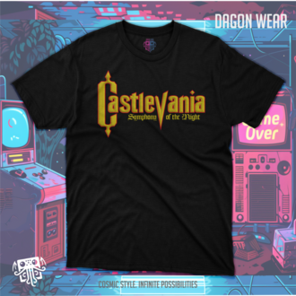 Castlevania Symphony of the Night Logo Oversize Unisex T-Shirt