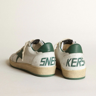 Golden Goose Super-Star Green White