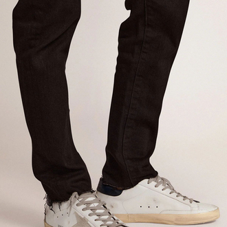 Golden Goose Super-Star Dark Blue White
