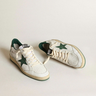 Golden Goose Super-Star Green White