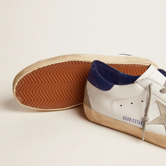 Golden Goose Super-Star Dark Blue White