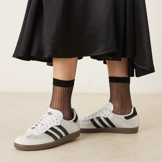 adidas Originals Samba OG Rhinestone White Silver