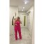 Pembe yelekli takim
