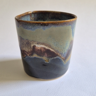 Mountain Oceon Stoneware Cup