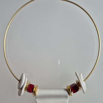 Porselen Choker Kolye