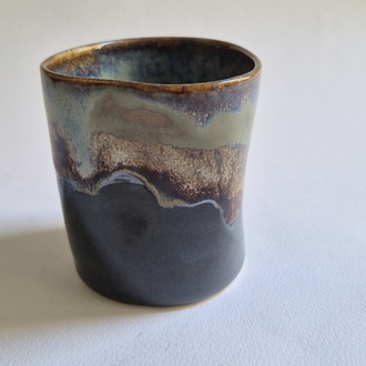 Mountain Oceon Stoneware Cup