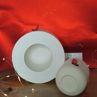 h 9.5 a çap 8.5 altı oval bardak