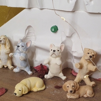 5 li köpek kalıbı