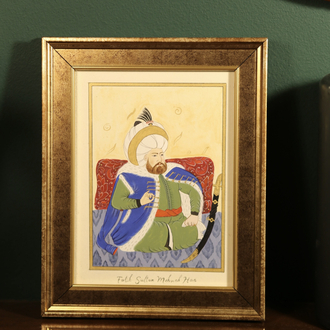 Fatih sultan Mehmed han minyatür