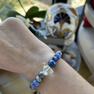 Sodalite Doğaltaş Bileklik