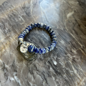 Sodalite Doğaltaş Bileklik