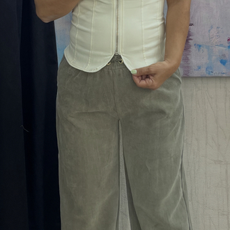 Tensel kumaş pantolon 